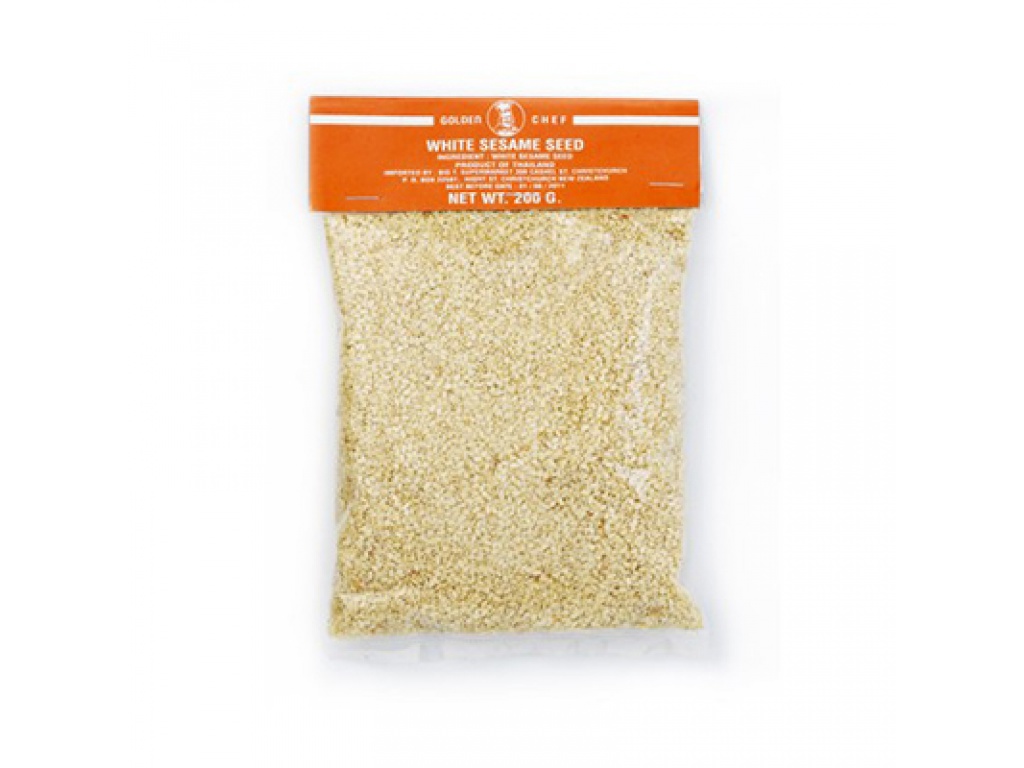 GOLDEN CHEF 白芝麻 生 400g | GOLDEN CHEF White Sesame Seed Raw 400g