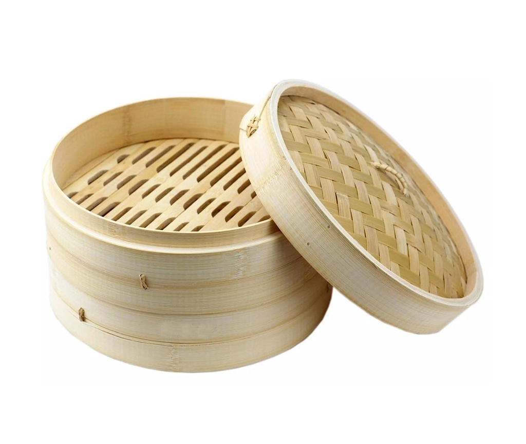 竹蒸笼6,5''/ 16,51cm/ 个 |  Bamboo Steamer 6,5''/16,51cm Bottom/PC