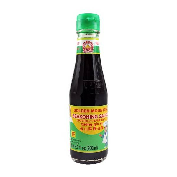 GOLDEN MOUNTAIN Seasoning Sauce 200ml | 金山 鲜酱油精 200ml