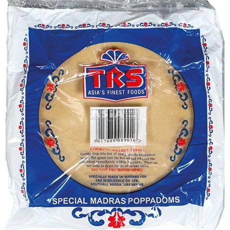 TRS 印度扁豆薄饼 200g | TRS Madras Poppadoms 200g