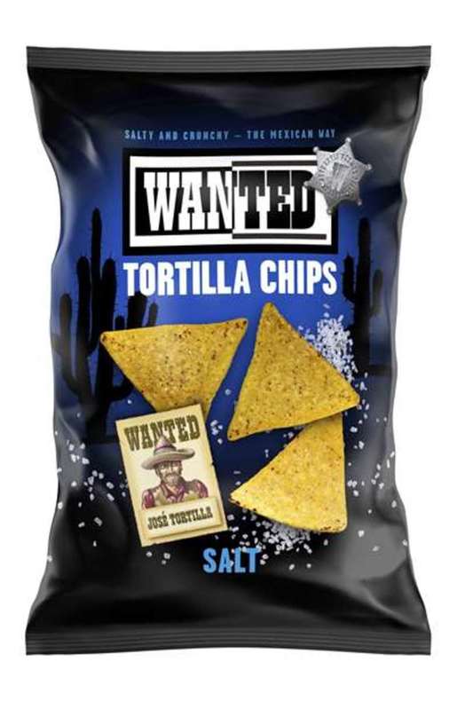 Wanted Chips Tortilla Natural 450g | Wanted 原味玉米片 450g