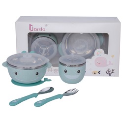 NF 儿童餐具 1 SET丨NF Kids Table Ware Kids (Green) 1 SET