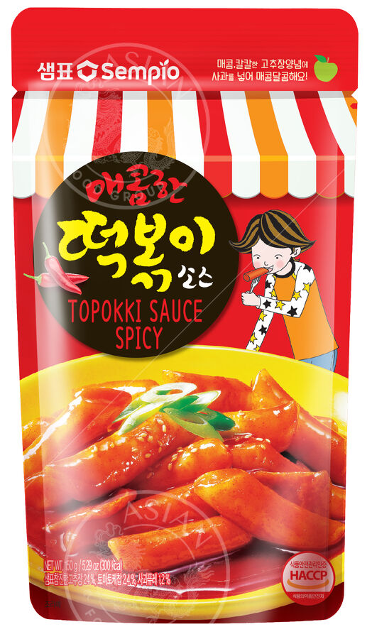 SEMPIO 炒年糕酱(香辣) 150g | SEMPIO Topokki Sauce Spicy 150g