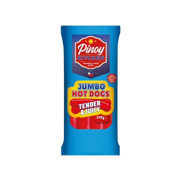 Pinoy Kitchen 热狗 320g丨Pinoy Kitchen Jumbo Hot Dogs 320g