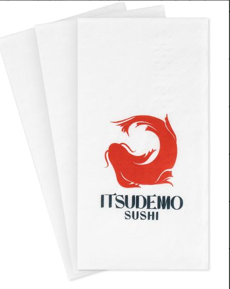 Itsudemo 专用 餐巾纸 2000张/箱 | Itsudemo Logo Napkin 40*40cm 2000sheets/CTN