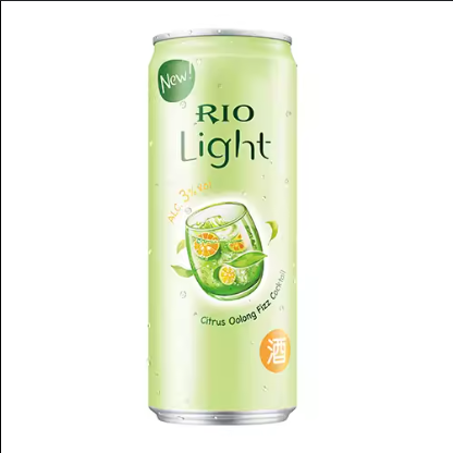 RIO Kumquat lemon Flavor Cocktail 330ml | 锐澳 微醺青金桔乌龙口味 330ml