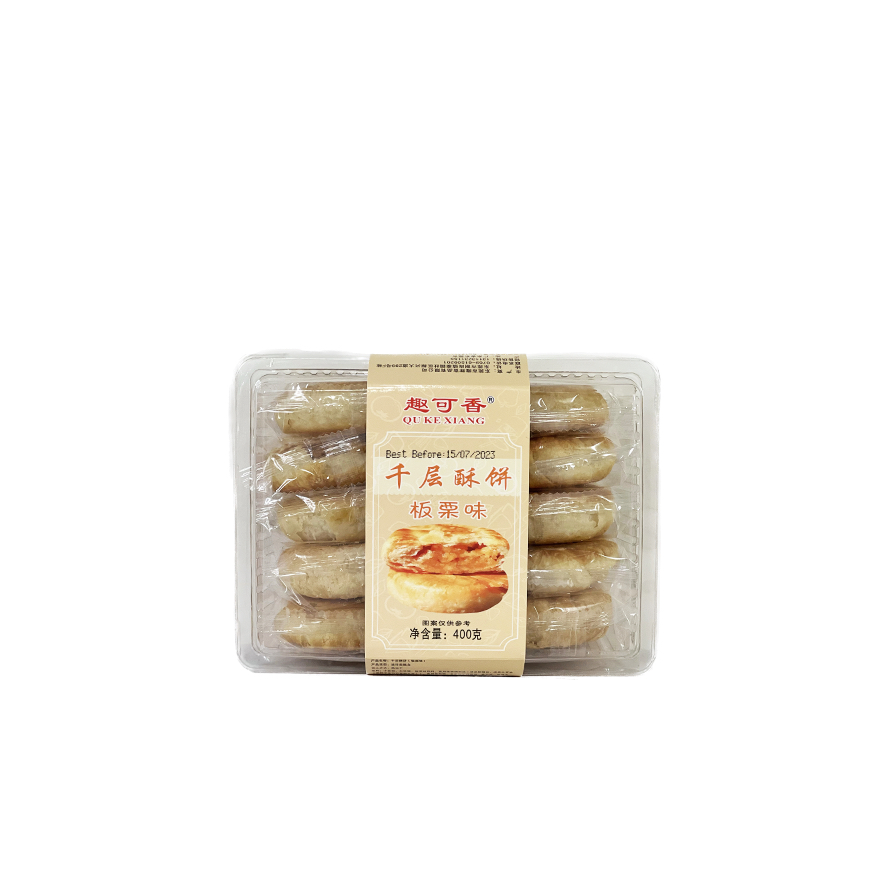 QKX 板栗千层酥 400g | QKX Puff Pastry Chestnut 400g