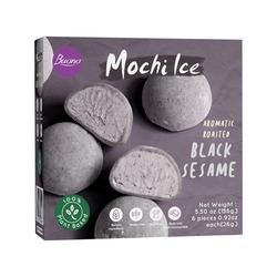 BUONO 黑芝麻麻薯冰淇淋 156g | BUONO Mochi Ice Dessert Sesame 156g