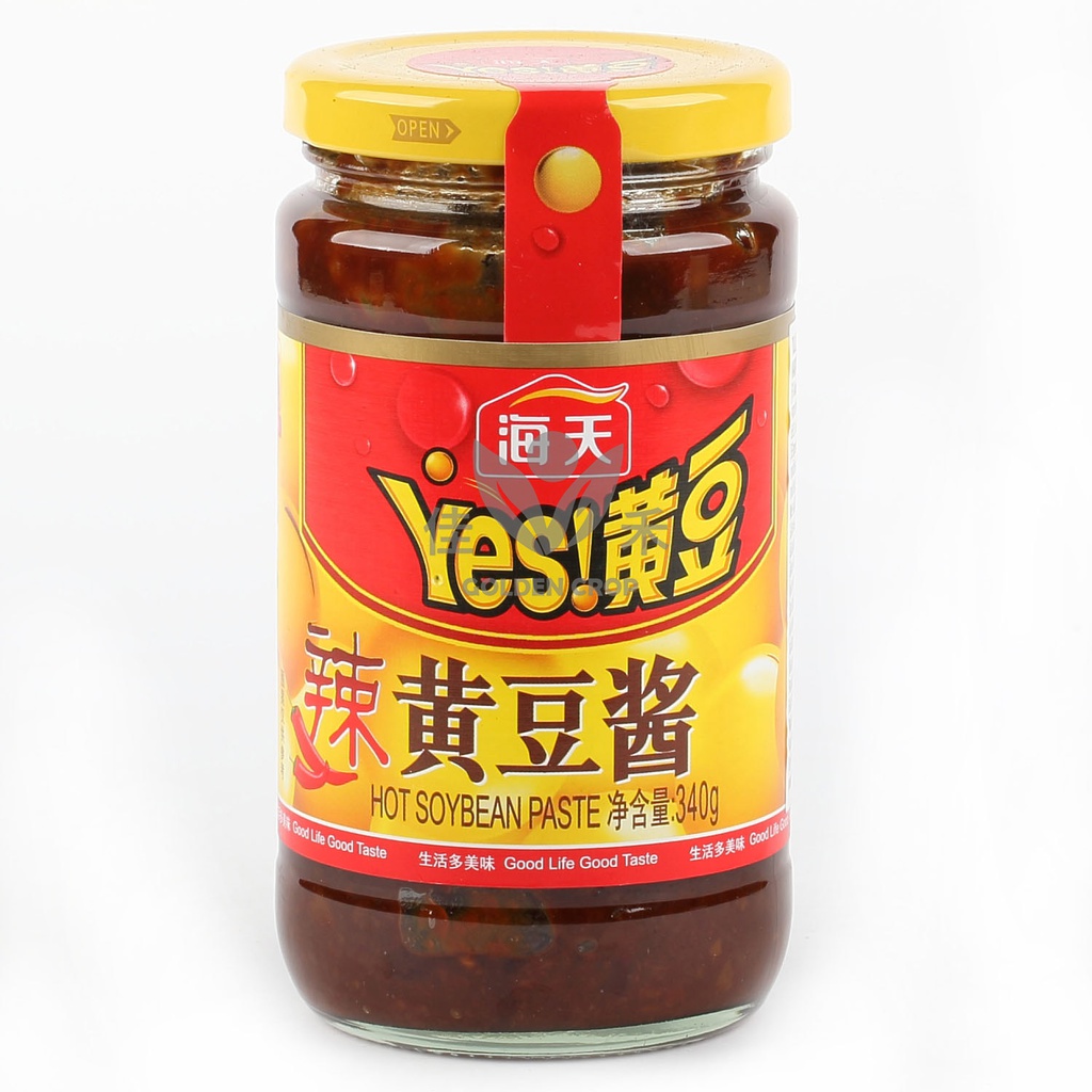 HT HOT SOYBEAN PASTE 360g | 海天 辣黄豆酱 360g