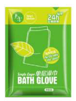 老汤搓澡巾 中砂 青绿 | Peeling Towels Medium Green