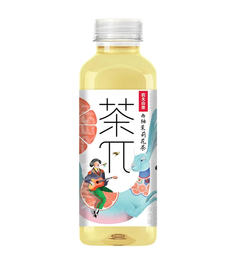 农夫山泉  茶π 西柚茉莉花茶 500ml | CN NFS Tea Drink Grapefruit Jasmin Flavor 500ml