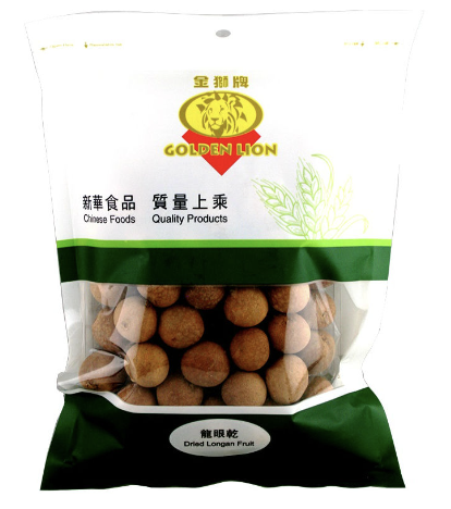 GOLDEN LION Dried Lychee 200g | 金狮牌  荔枝干 200g