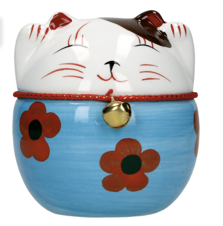 招财猫存钱罐 陶瓷 10cm | NF Plutus Cat Ceramic A Hand-Painted 10cm
