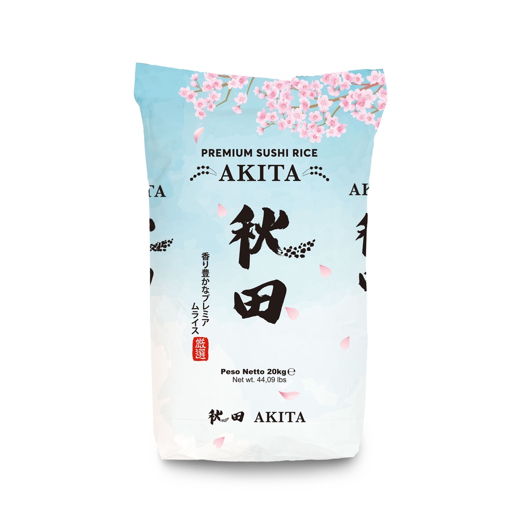 秋田 高级寿司米 20kg/包 | Akita Sushi Rice 20kg aaa