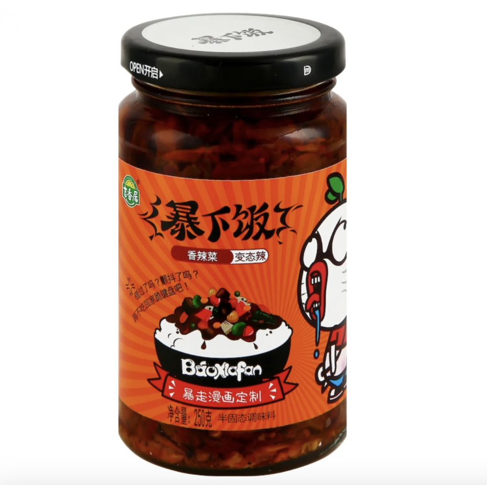 吉香居 暴下饭 香辣菜 200g | JXJ Extreme Spicy Pickled Vegetable 200g
