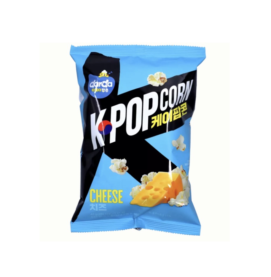 DARDA K-POP爆米花 芝士味 40g | DARDA K-POP Popcorn Cheese Flavor 40g