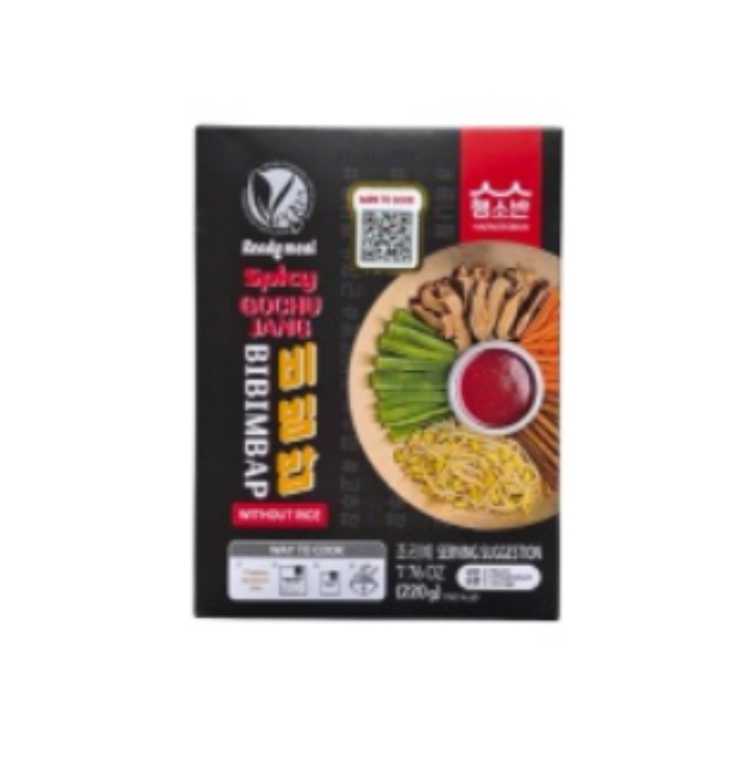 韩国 速食套装 香辣石锅拌饭 220g | KR Instant Meal Kit Bibimbap Spicy Flavor 220g