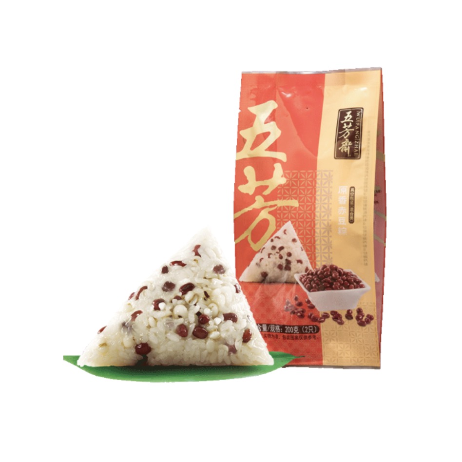 五芳斋 真空原香赤豆粽 200g | WFZ Rice Dumplings Red Bean Flavor 200g