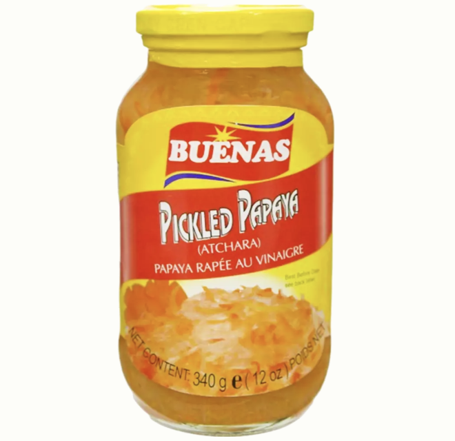 MONIKA Papaya Pickles Atchara 340g | MONIKA 腌青木瓜 340g