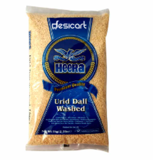 HEERA Urid Dall Washed 1kg | HEERA 去皮黑豆瓣 乌达豆 1kg