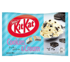 奇巧 威化巧克力棒 曲奇奶油味 116g | KITKAT Wafer Bar Cookie Cream Flavor 116g