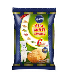 PILLSBURY 多谷物全麦面粉 1kg | PILLSBURY Multigrain Atta 1kg