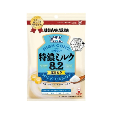 悠哈 特浓牛奶糖 盐味 75g | UHA Extra Concentrated Milk Candy Salted Flavor 75g