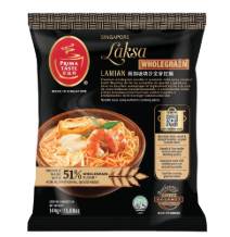 新加坡 叻沙 全麦拉面 144g | PRIMA Taste Singapore Laksa Wholegrain La Mian 144g
