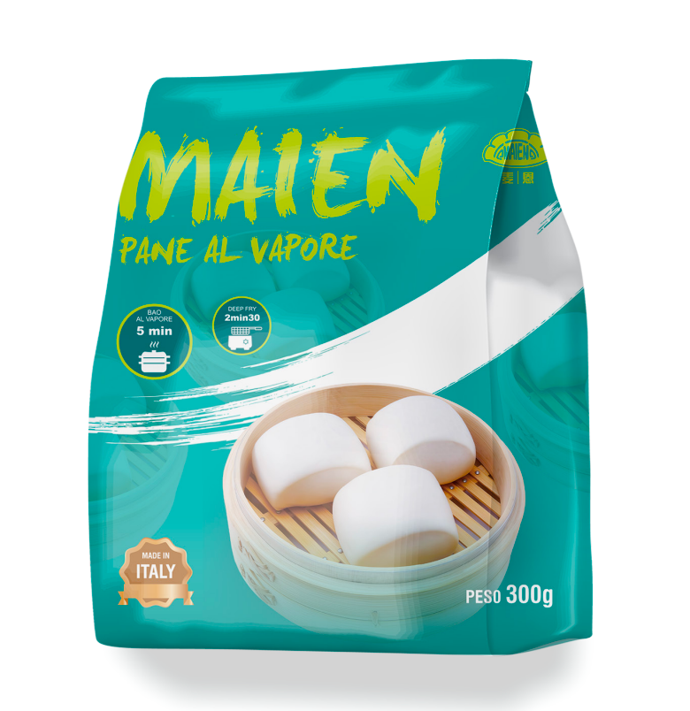 麦恩 刀切馒头 300g |  MAIEN Frozen Knife-Cut Steamed Buns 300g