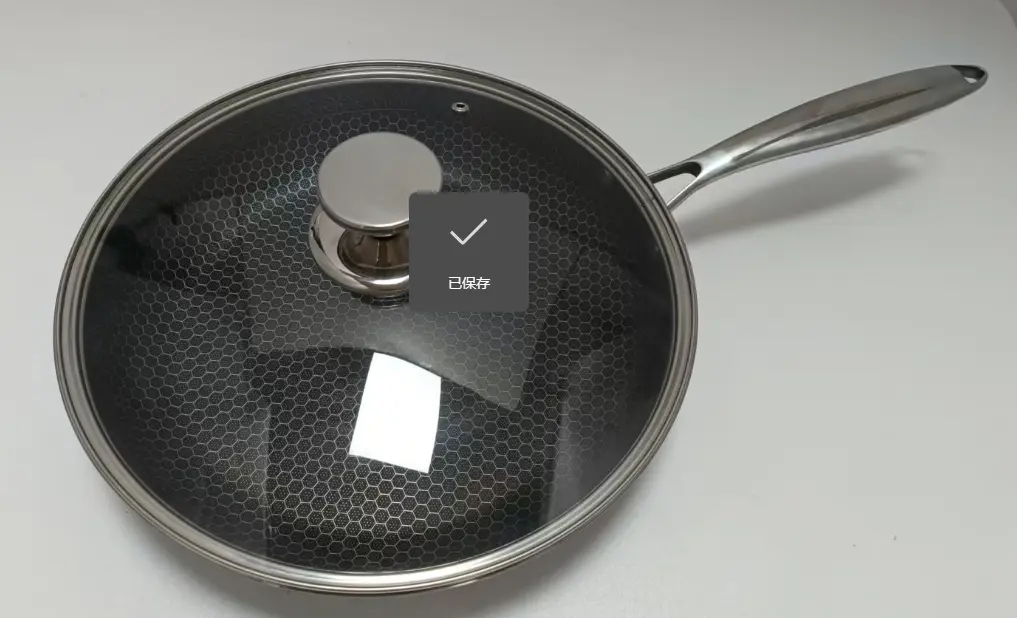 304不锈钢 三层不锈钢炒锅带盖 30cm | 304 S/S Three-layer Stainless Steel Wok with Lid 30cm