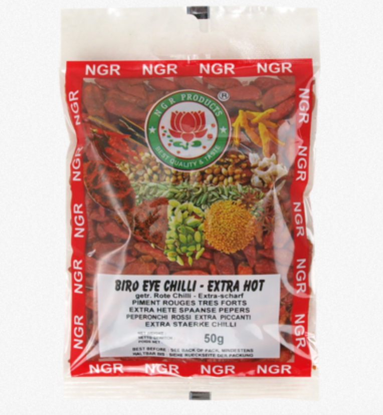 NGR Birds Eye Chilli 50g | NGR 鸟眼辣椒 50g 