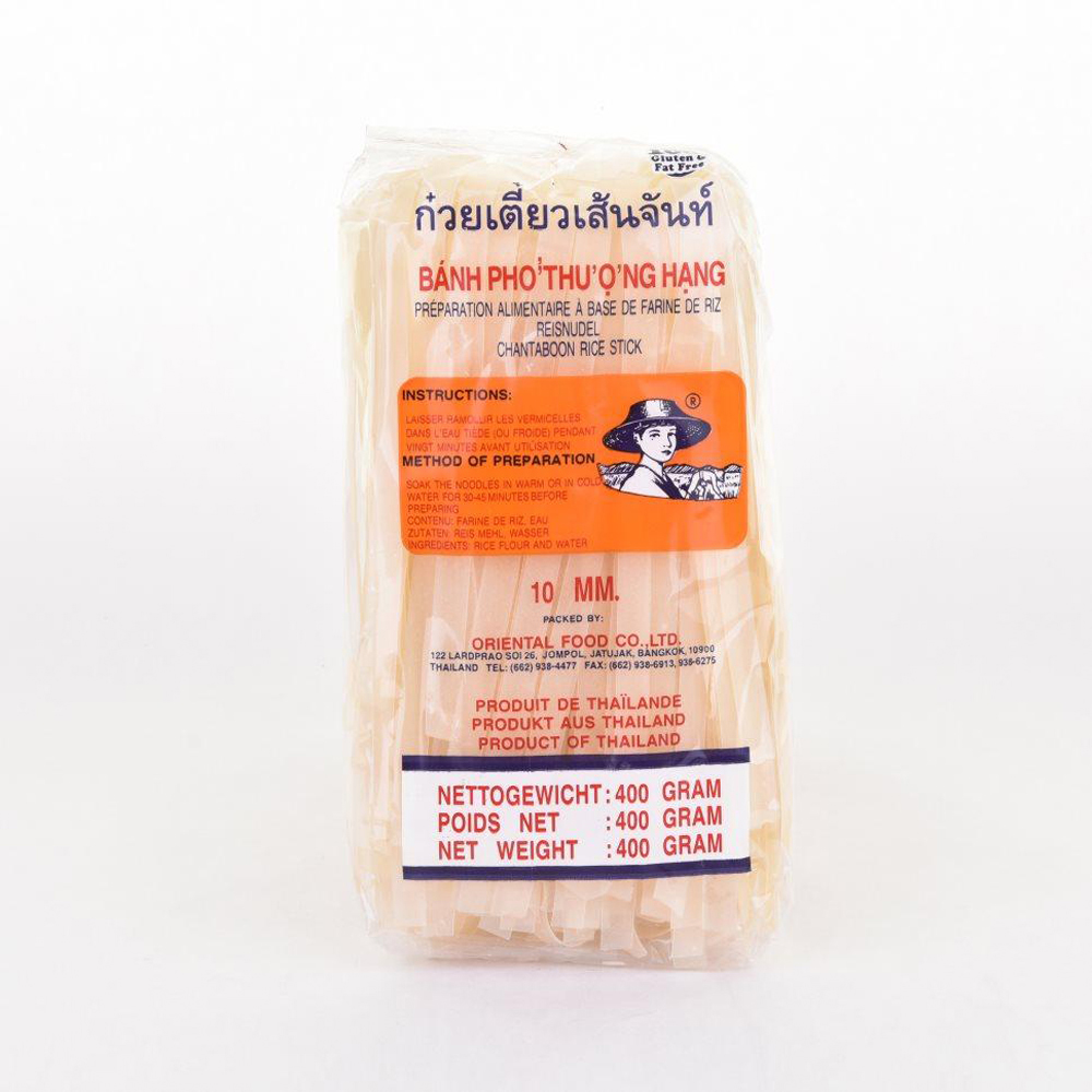 Farmer Rice Sticks (Straight) 10mm 400g | Farmer 河粉 (10mm) 400g