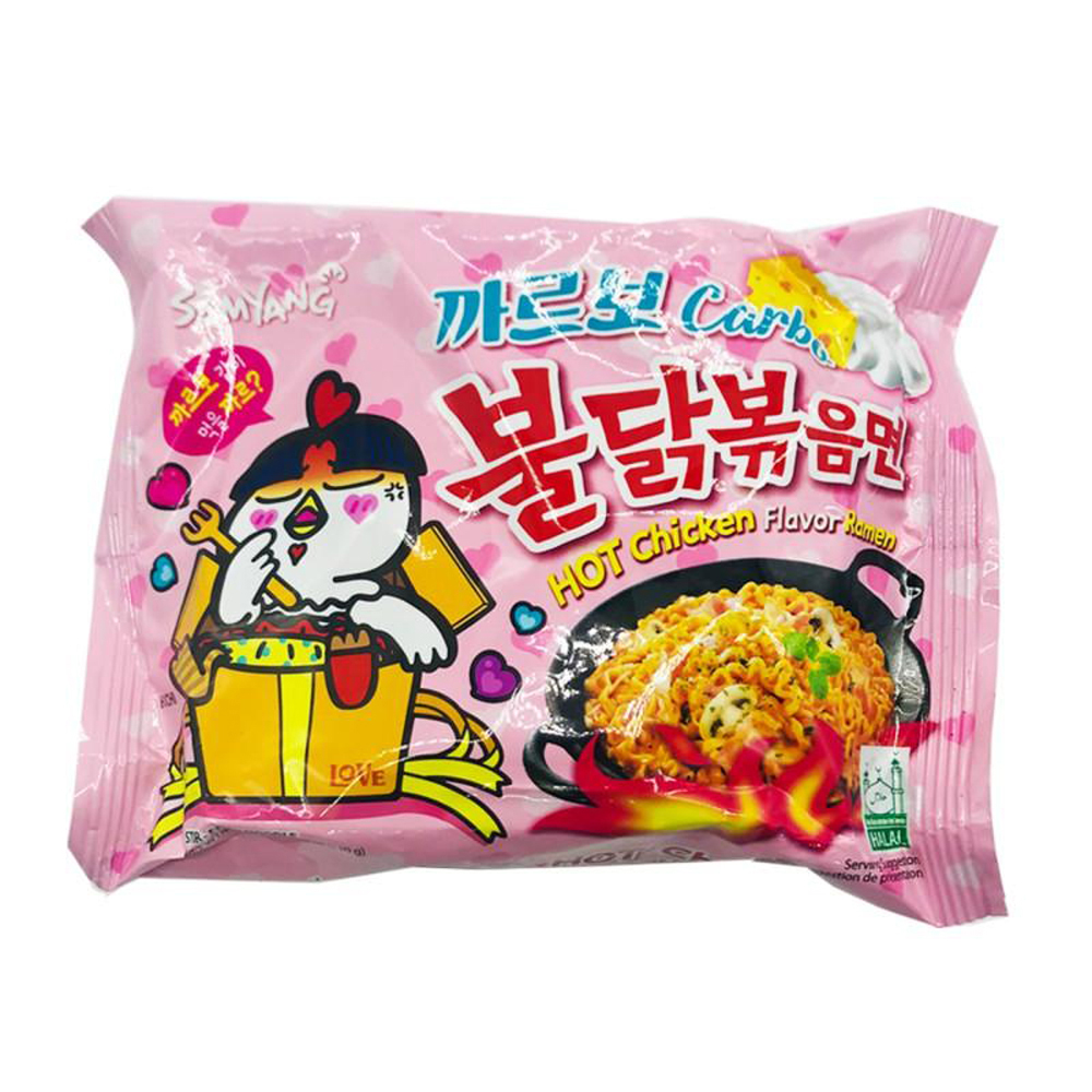 韩国三养 辣鸡面 (奶油味) 130g | KR Samyang Hot Chicken Ramen Carbo 130g