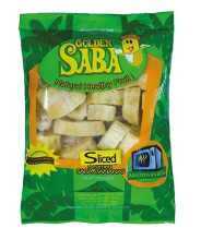 [80396] GOLDEN SABA Steamed Slice Banana Saba 454g | GOLDEN SABA  冻香蕉 切片 454g