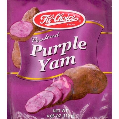 [50251] FIL CHOICE Powdered Purple Yam 115g | FIL CHOICE 紫淮山粉 115g 