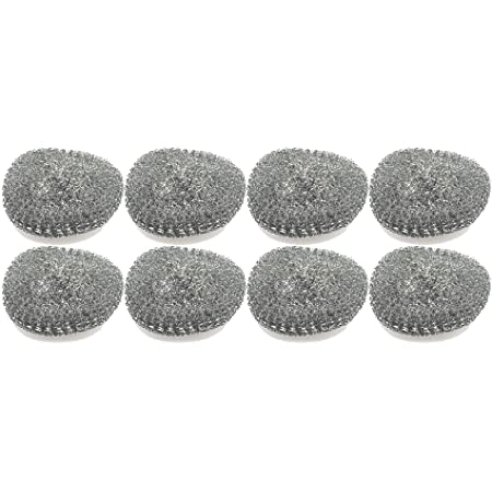 [70003] 钢丝球80g*10个 (10个/unit) | Steel Sponge Scourer 80g*10 (10 sponges / unit)