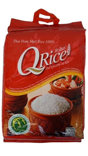 [30892] Q RICE 茉莉整米 10kg | Q Rice Thai Hom Mali Jasmine Rice 10kg