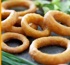[80186] Deli 洋葱圈 1kg | FORT DELI Onion Rings  Battered 1Kg