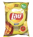 LAYS CuttleFish Hot Chili 69G/PKT | Lays 辣鱿鱼味薯片 69G