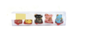 [90052] Japanese Style Super Mini Small Fortune Waving Cat 5units/pack | 日式超迷你小招财猫 5只/盒