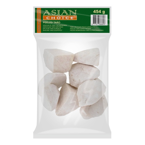 [80458] ASIAN CHOICE/大京 冰冻芋头 454g  |ASIAN CHOICE/Daikyo  Taro Peeled 454g