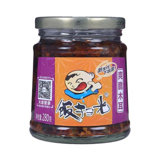 [30142] 饭扫光 脆爽木耳 280g | FSG Crispy Black Fungus 280g
