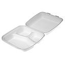 [70392] 泡沫外卖盒 (三小味) / 条 | Foam Container(3 parts) 100Pcs/bag