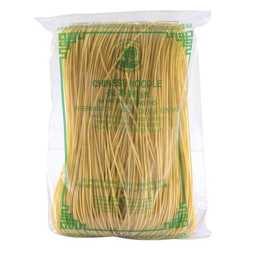[30677] Cock Brand Chinese noodles yellow 454g | 长寿面线 454g