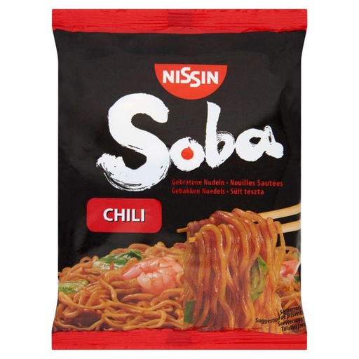 [30538] Nissin Inst. noodles Soba Chilli 110g | 日清 辣味 方便面 110g