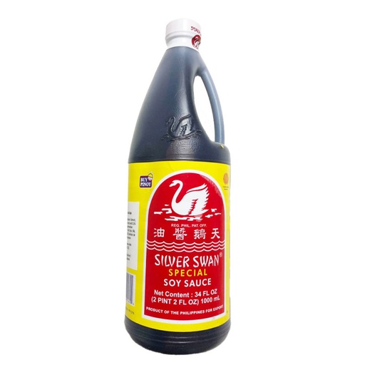 [40489] Silver Swan Soy Sauce 1L | 天鹅牌 酱油 1L