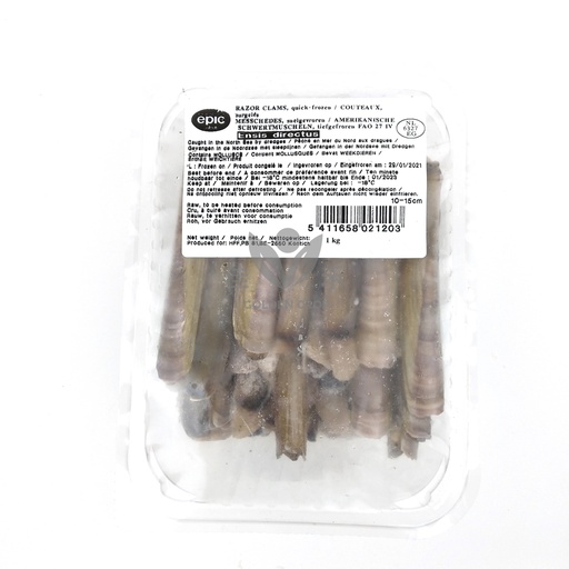 [80850] Razor clams 10-15 1kg | 竹蛏 1kg