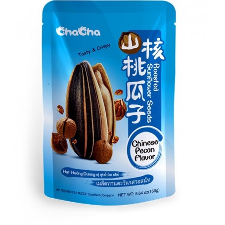 [60641] Chacha Sunflower Seeds Hickory Nut 160g | 洽洽 山核桃瓜子 160g