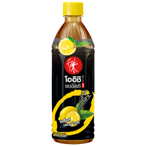 [60293] Oishi 柠檬红茶饮料 500ml | OISHI Black Tea Lemon 500ml