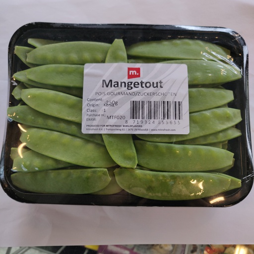 [10183] Mangetouts/ Peulen 250g | 荷兰豆 (扁)250g